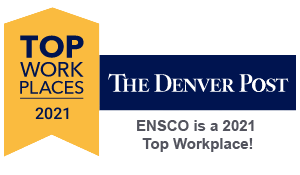 ENSCO - Denver Colorado Top Workplaces 2021 Badge