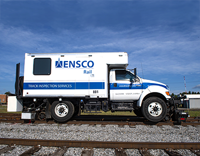 Hi-rail Comprehensive Track Inspection Vehicle (CTIV) - ENSCO Rail
