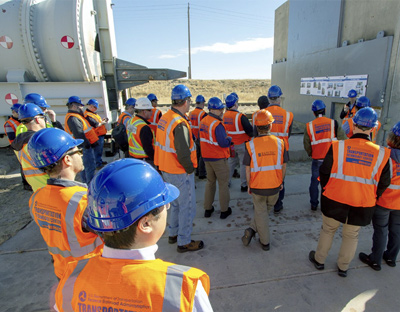 Up Close at the Impact Wall - Transportation Technology Center (TTC)- Railway Age February 2024 - ENSCO