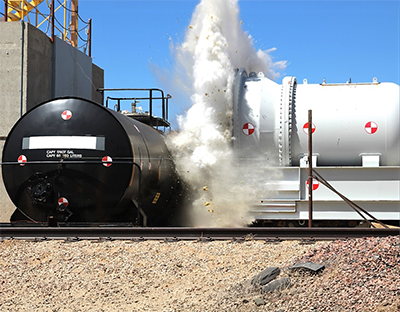 Tank Car Puncture Resistance Research - TTC Operated by ENSCO - Railway Age, August 2026