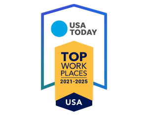 ENSCO - Top Workplaces USA 2021-2025 Award