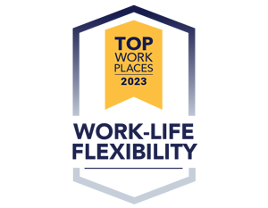 2023 Top Workplaces Work-Life Flexibility Award - ENSCO Culture