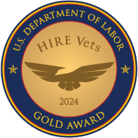 ENSCO - HIRE Vets Gold Medallion Award 2024