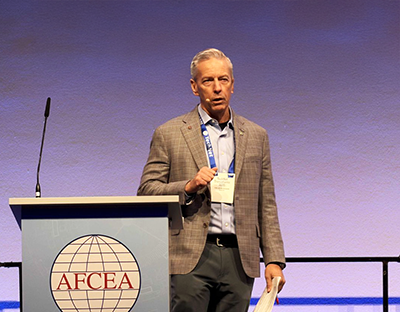 ENSCO C-UAS Director Bill Edwards at AFCEA TechNet Transatlantic 2025