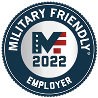 ENSCO – Military Friendly Employer Badge 2022