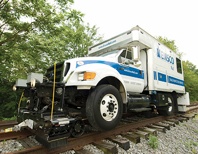 Hi-rail Track Inspection Vehicles - ENSCO Rail