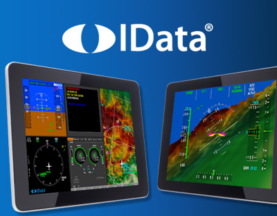 Primary Flight Display & Digital Moving Map developed with IData® Tool Suite.