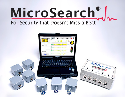 MicroSearch Human Presence Detection System - Enhanced Wired Sensors, Control Box and Laptop with Spare Vehicle and Ground Sensor