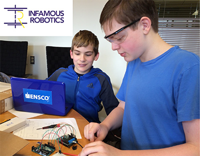 ENSCO Sponsors the Robotics Inventors Club for Children