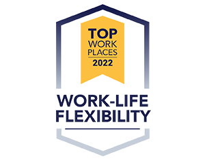 2022 Top Workplaces Work-Life Flexibility Award - ENSCO Culture