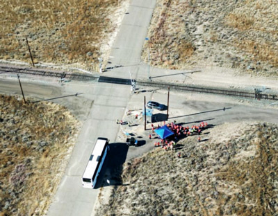 Crossing-i System by Michigan Tech Demonstrated at the Transportation Technology Center (TTC) - RT&S January 2024 - ENSCO