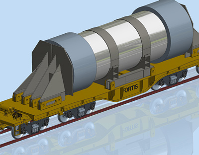 Fortis Prototype Fabrication and Testing - Railway Age, April 2023