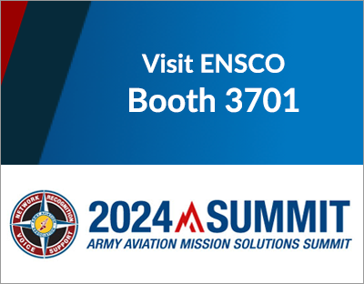 Visit ENSCO Booth 3701 at Quad A 2024