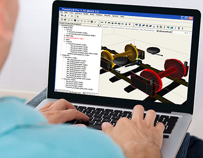 VAMPIRE Pro - Vehicle Track Interaction Modeling Simulation Software from ENSCO Rail